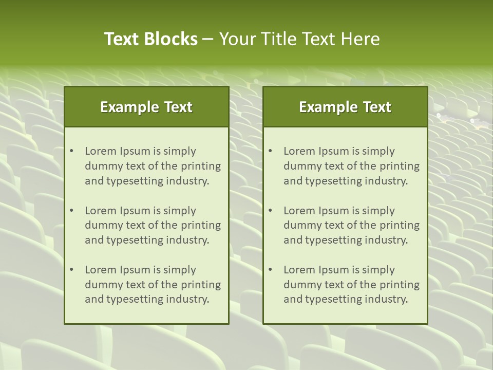 Photovoltaic Perspective Rooftop PowerPoint Template