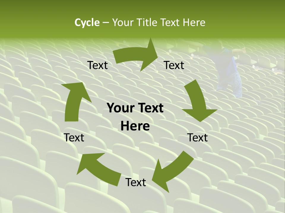 Photovoltaic Perspective Rooftop PowerPoint Template