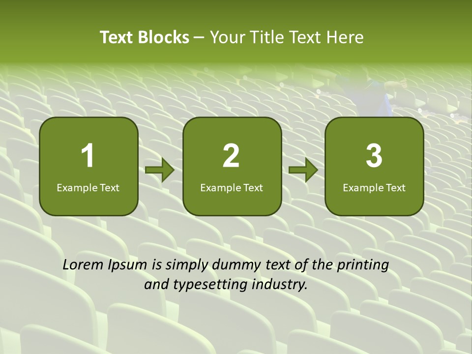 Photovoltaic Perspective Rooftop PowerPoint Template