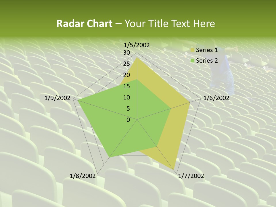 Photovoltaic Perspective Rooftop PowerPoint Template