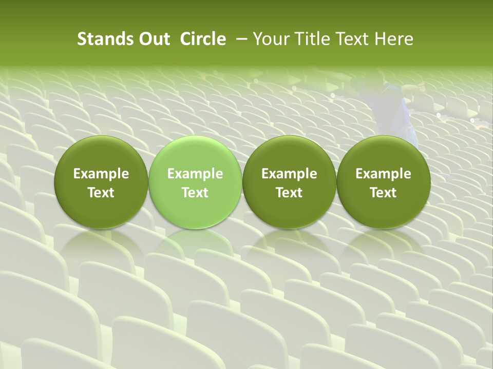 Photovoltaic Perspective Rooftop PowerPoint Template