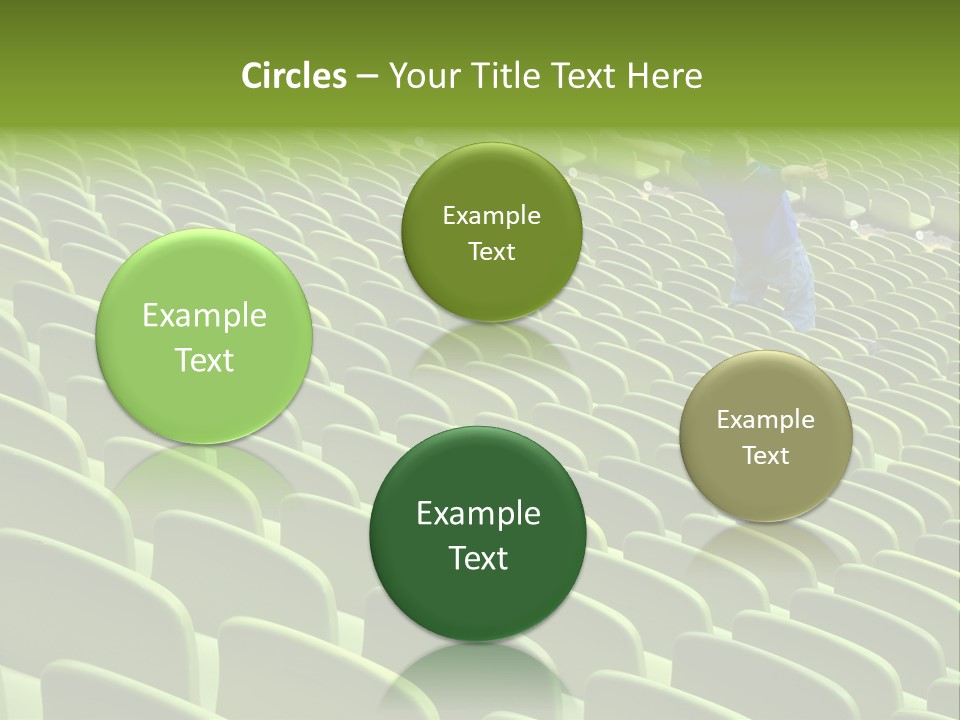 Photovoltaic Perspective Rooftop PowerPoint Template