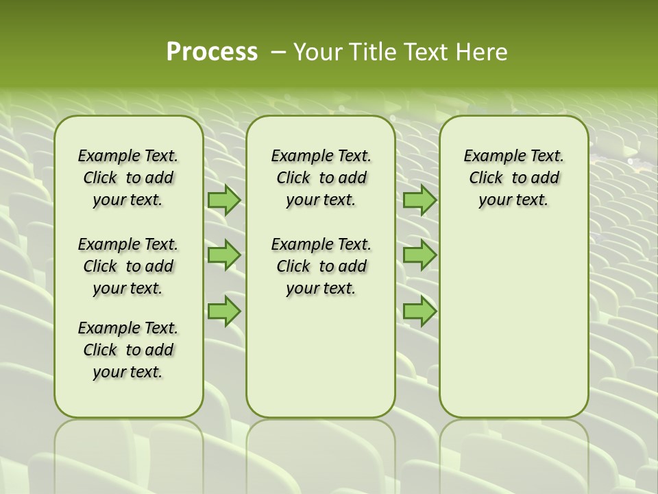 Photovoltaic Perspective Rooftop PowerPoint Template
