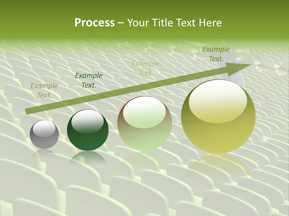 Photovoltaic Perspective Rooftop PowerPoint Template