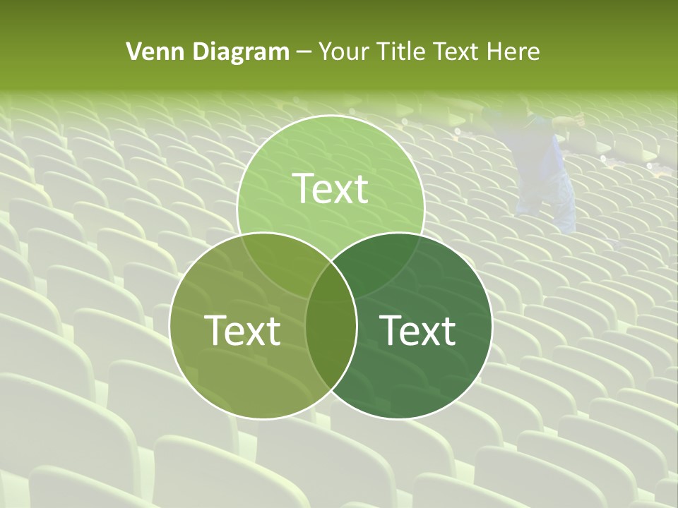 Photovoltaic Perspective Rooftop PowerPoint Template