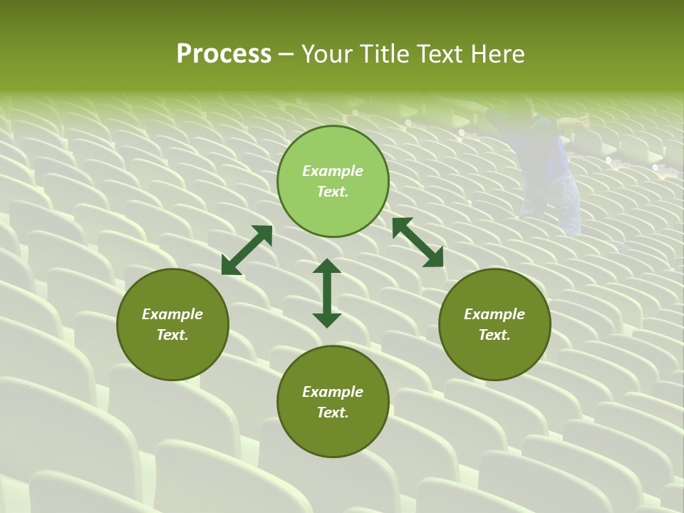 Photovoltaic Perspective Rooftop PowerPoint Template