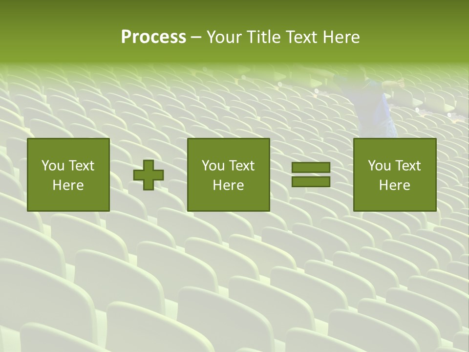 Photovoltaic Perspective Rooftop PowerPoint Template