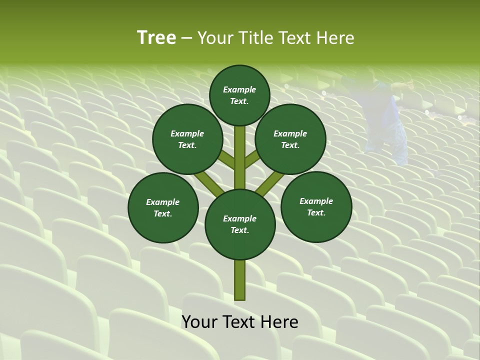 Photovoltaic Perspective Rooftop PowerPoint Template