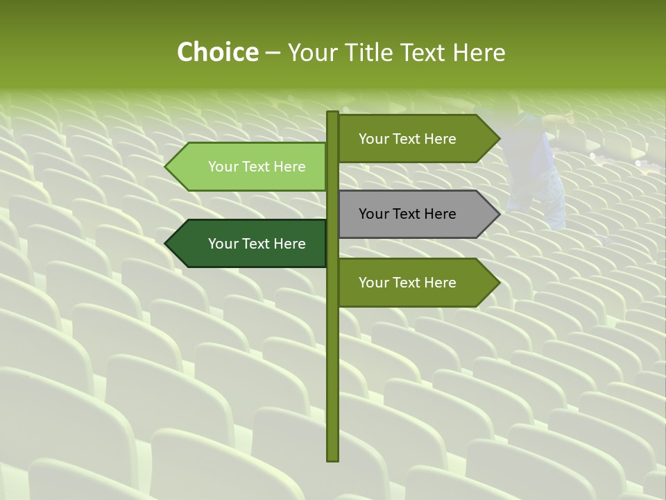 Photovoltaic Perspective Rooftop PowerPoint Template