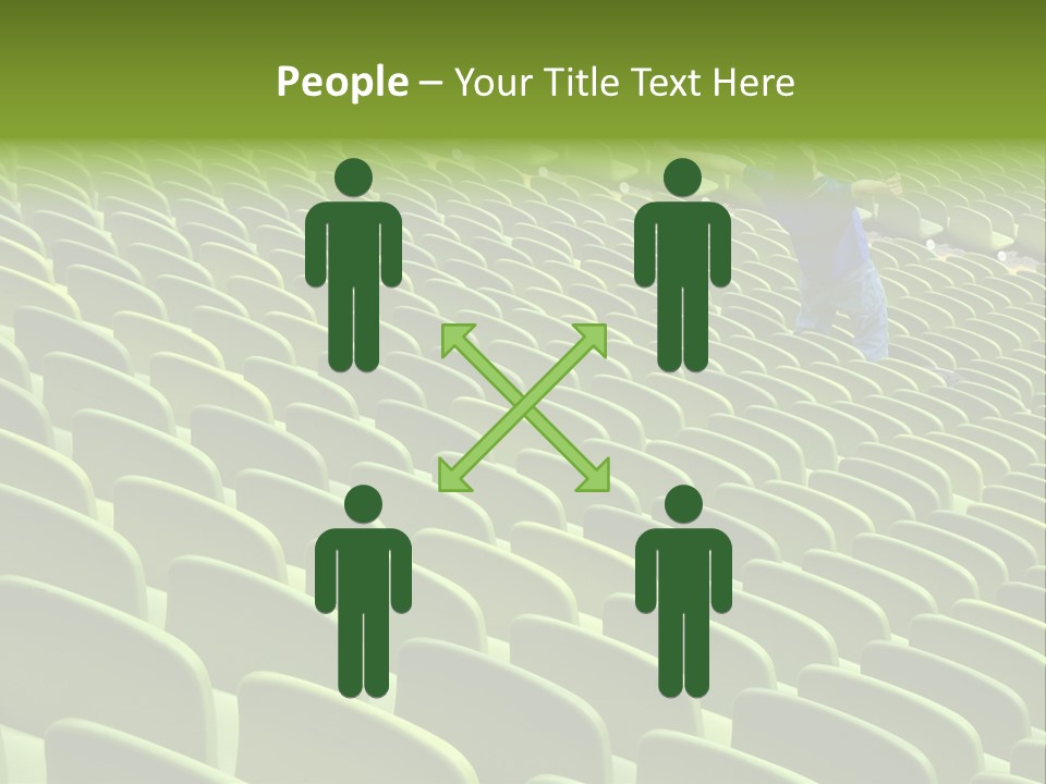 Photovoltaic Perspective Rooftop PowerPoint Template