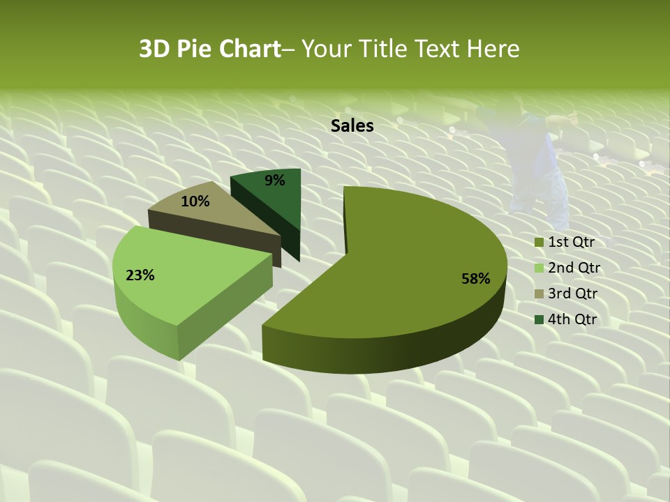 Photovoltaic Perspective Rooftop PowerPoint Template