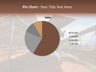 Photovoltaic Perspective Rooftop PowerPoint Template