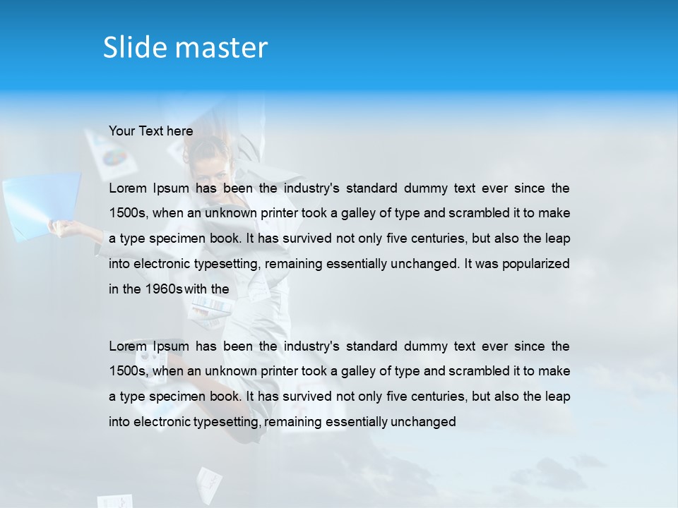 Career One Hurry PowerPoint Template