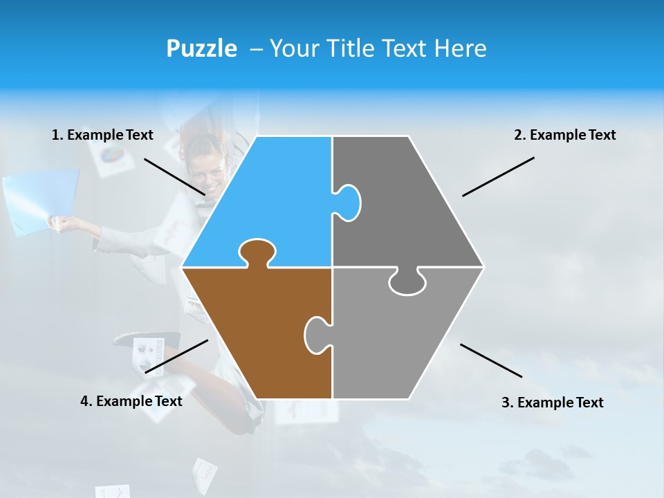 Career One Hurry PowerPoint Template
