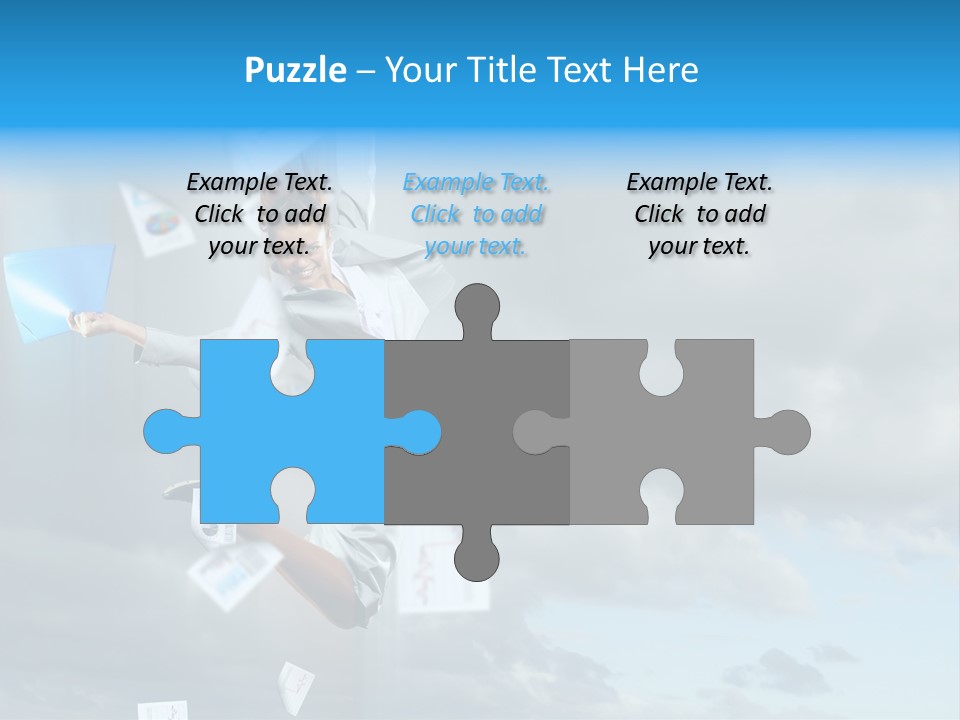 Career One Hurry PowerPoint Template