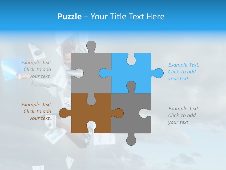 Career One Hurry PowerPoint Template