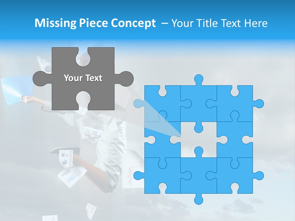 Career One Hurry PowerPoint Template