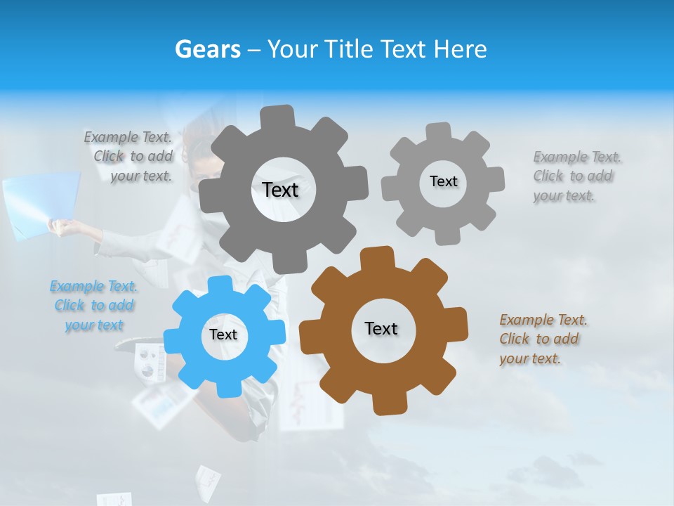 Career One Hurry PowerPoint Template