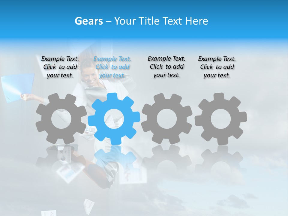 Career One Hurry PowerPoint Template