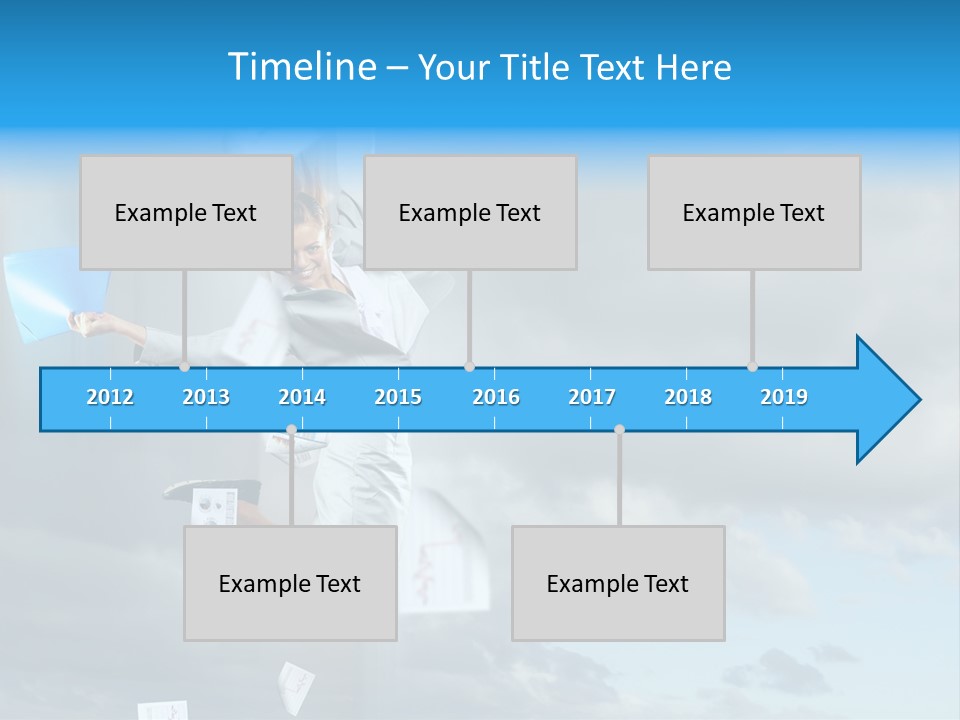 Career One Hurry PowerPoint Template