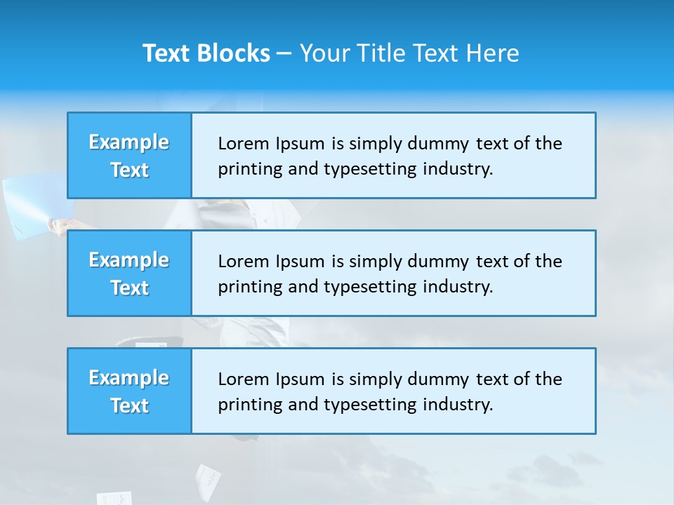 Career One Hurry PowerPoint Template