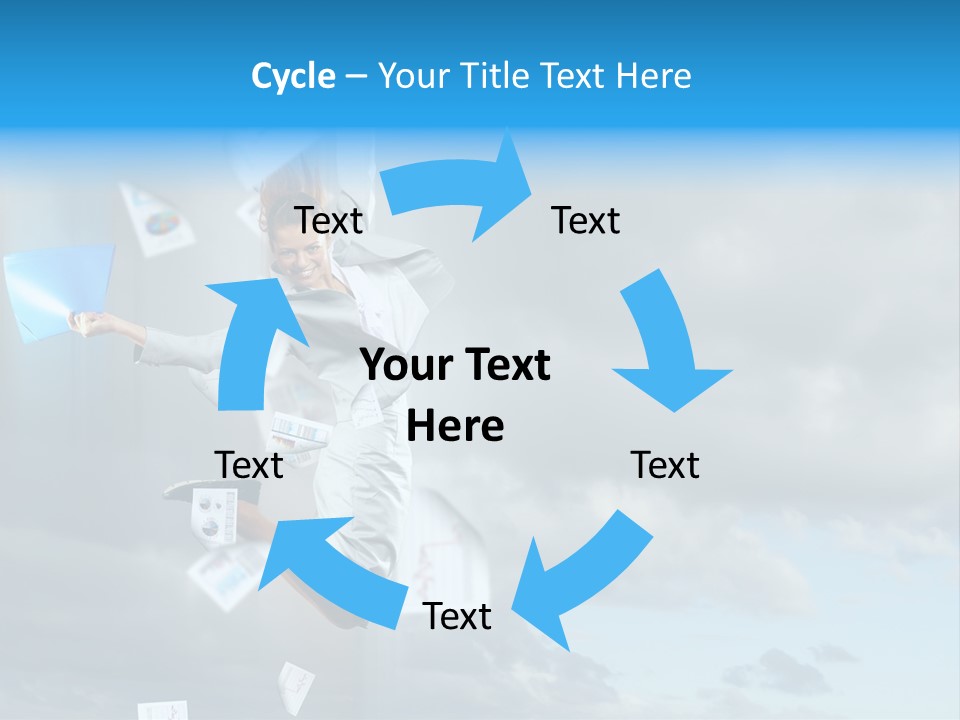 Career One Hurry PowerPoint Template