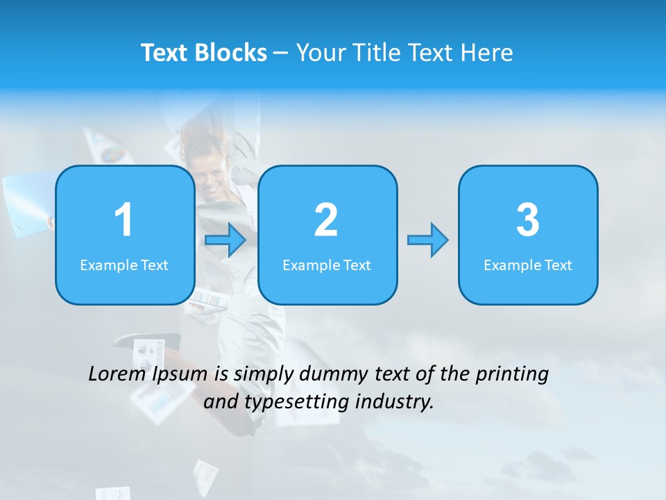Career One Hurry PowerPoint Template