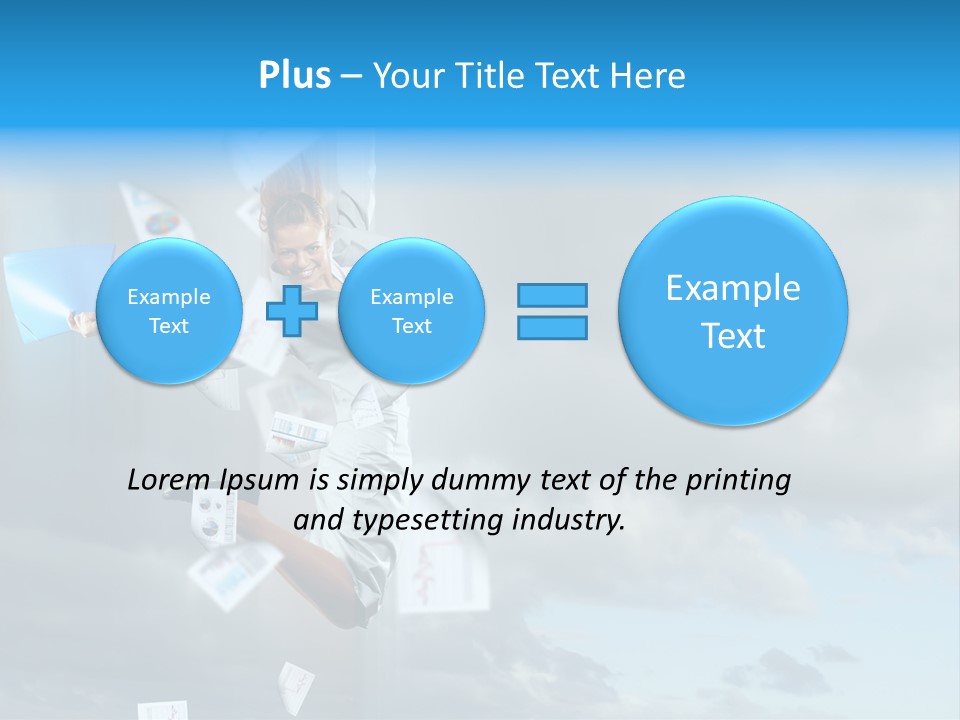 Career One Hurry PowerPoint Template