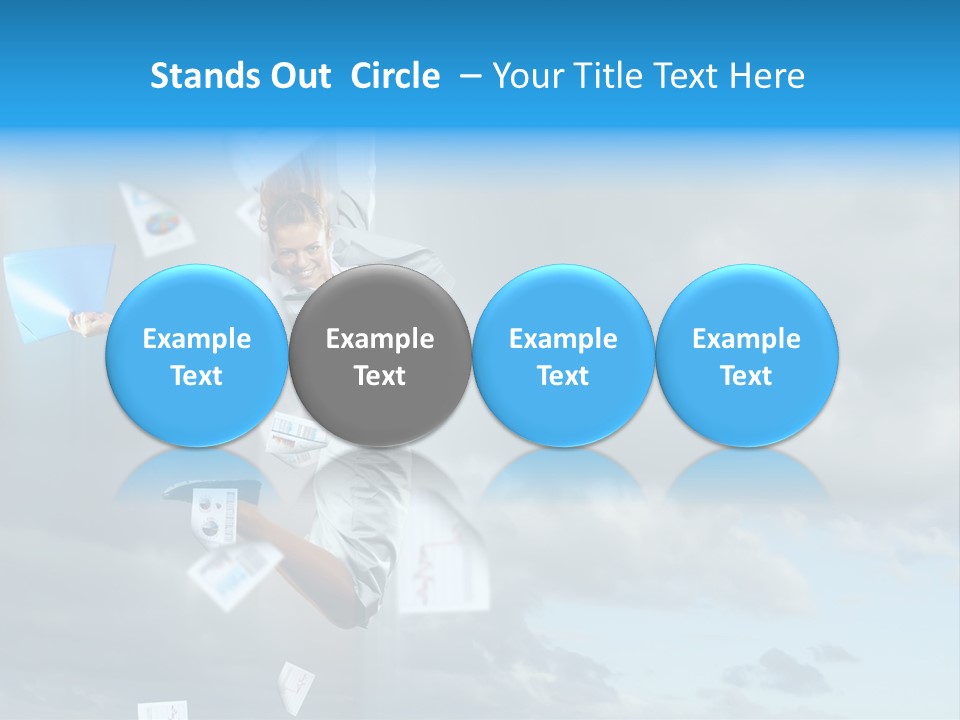 Career One Hurry PowerPoint Template