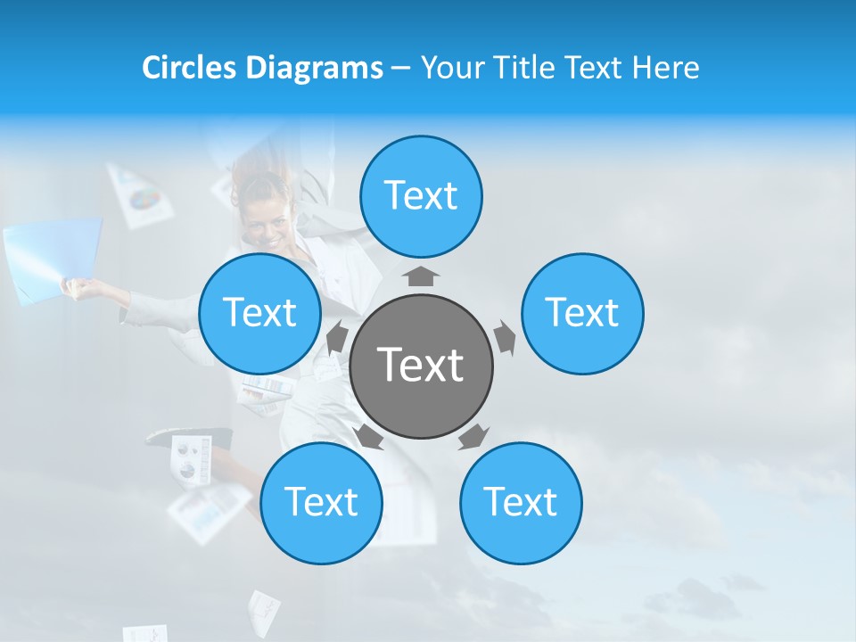 Career One Hurry PowerPoint Template
