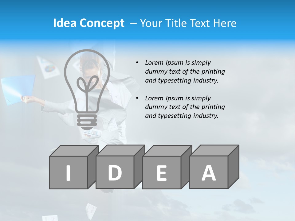 Career One Hurry PowerPoint Template