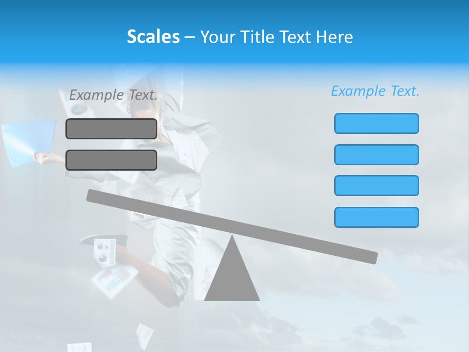 Career One Hurry PowerPoint Template