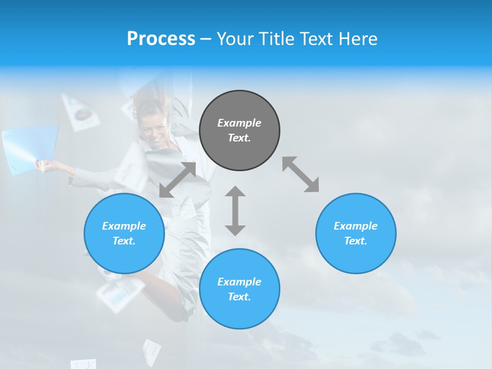 Career One Hurry PowerPoint Template