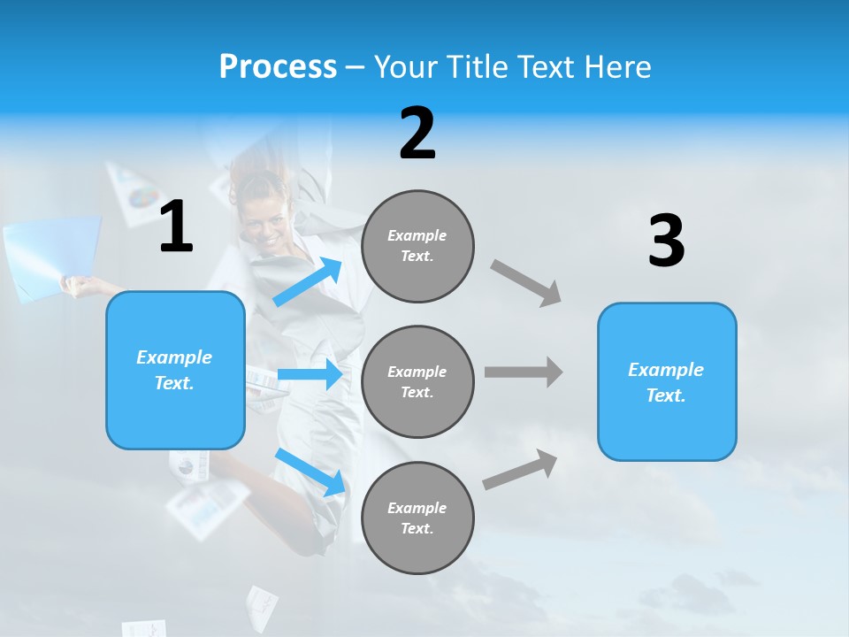 Career One Hurry PowerPoint Template