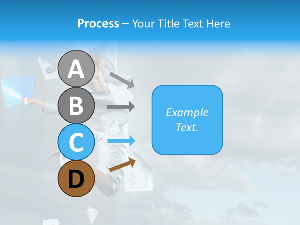 Career One Hurry PowerPoint Template