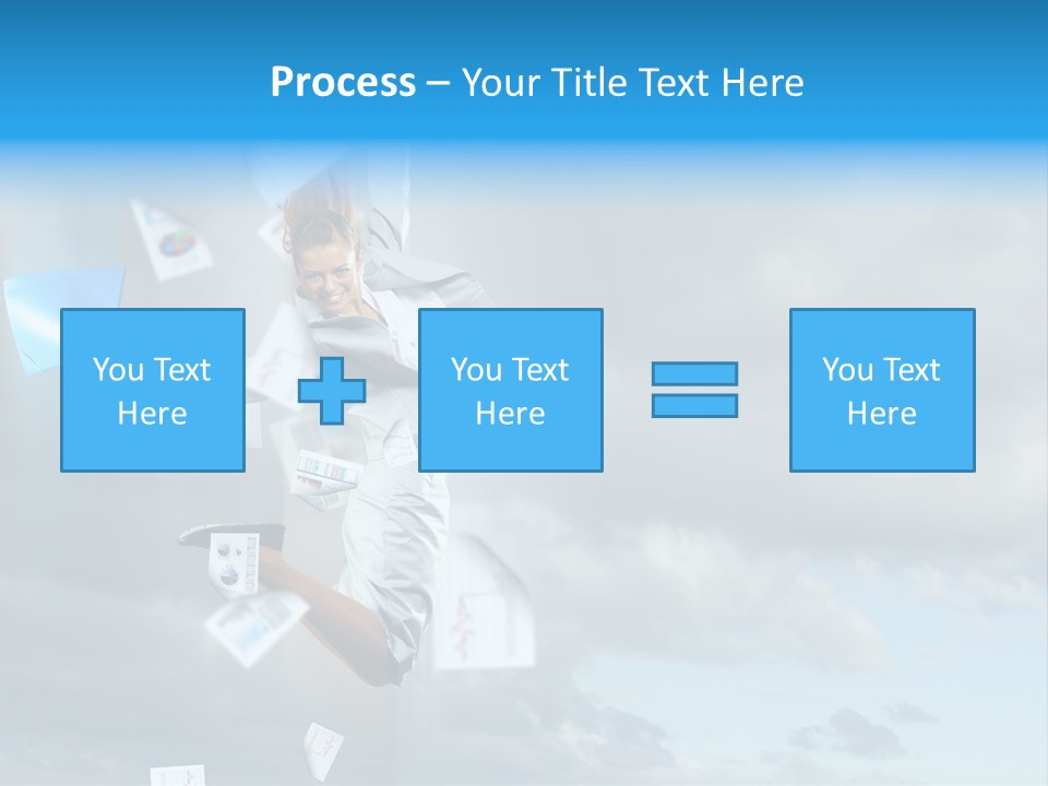 Career One Hurry PowerPoint Template
