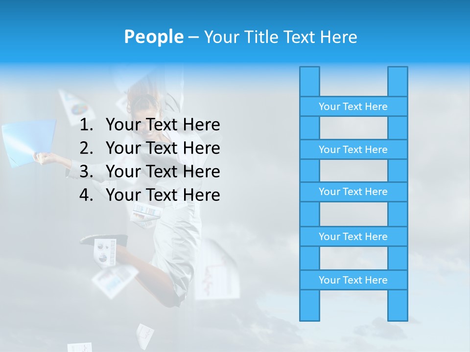 Career One Hurry PowerPoint Template