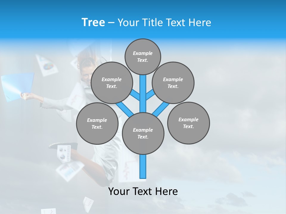 Career One Hurry PowerPoint Template