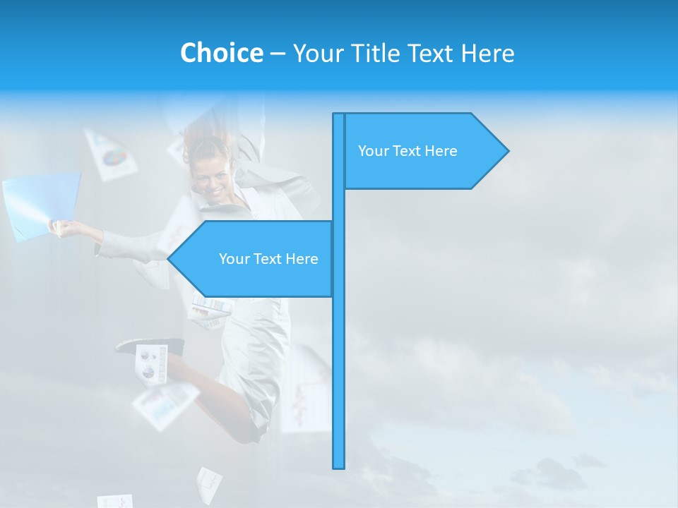 Career One Hurry PowerPoint Template