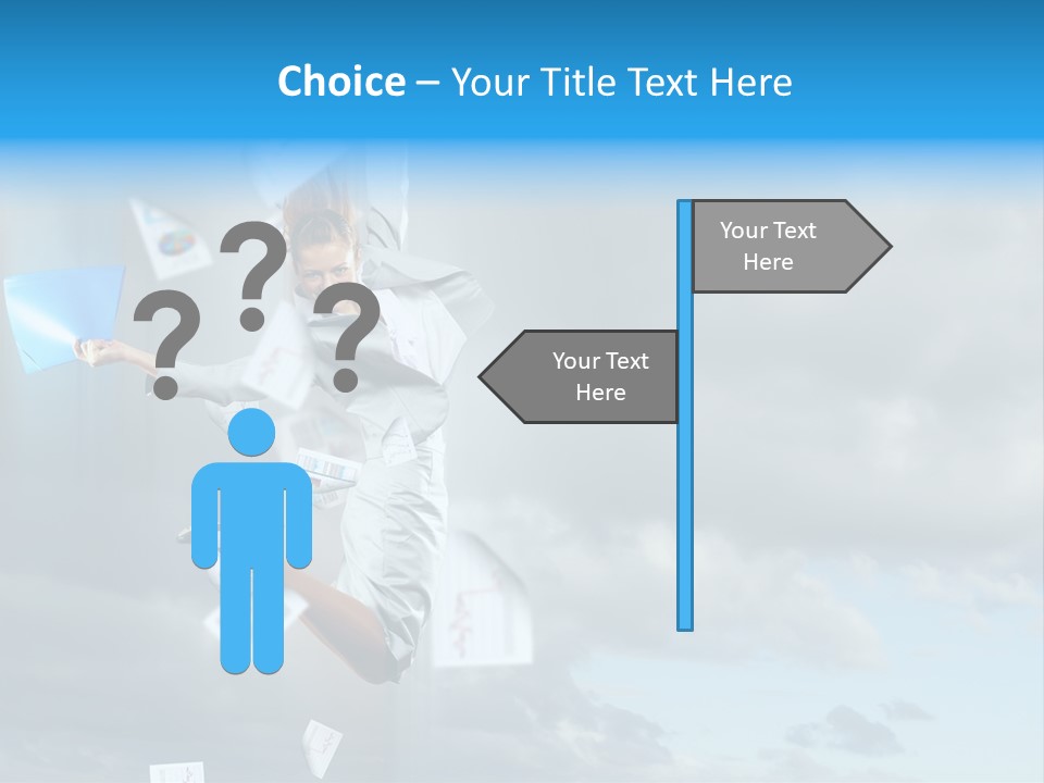 Career One Hurry PowerPoint Template