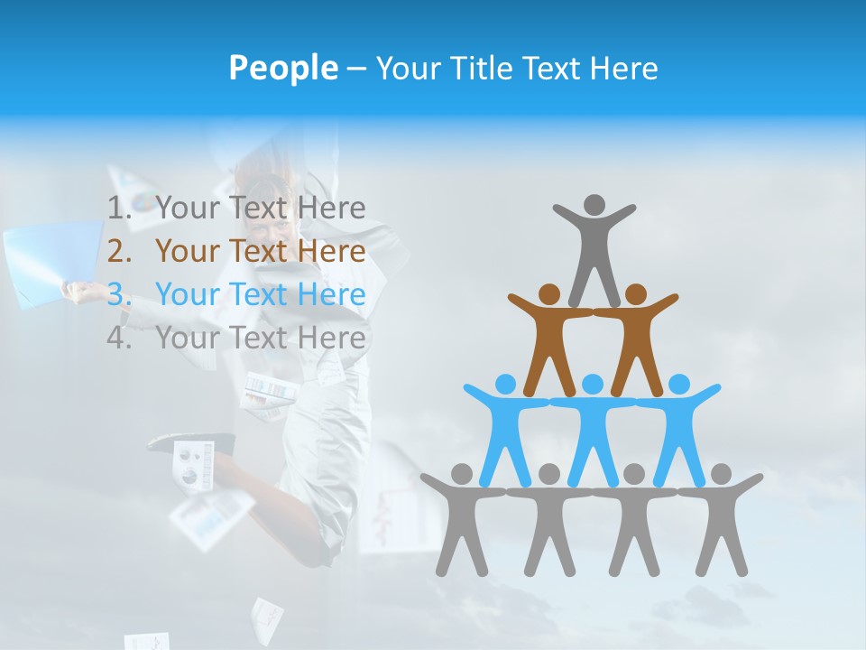 Career One Hurry PowerPoint Template