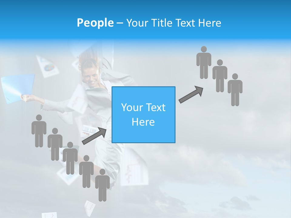 Career One Hurry PowerPoint Template