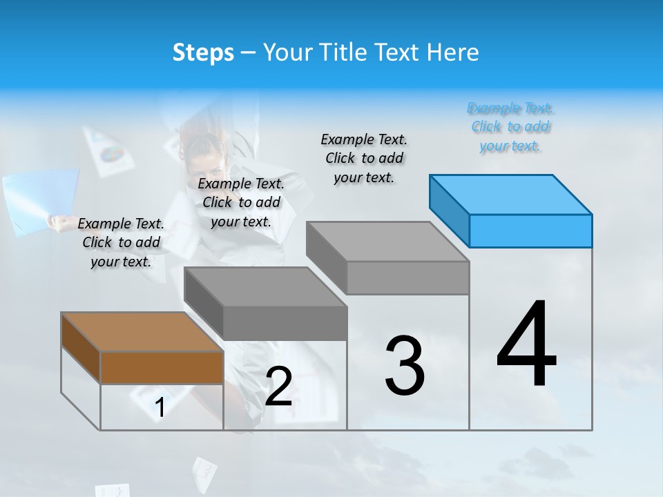 Career One Hurry PowerPoint Template