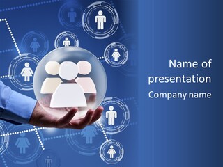 Multimedia Contact Tech PowerPoint Template