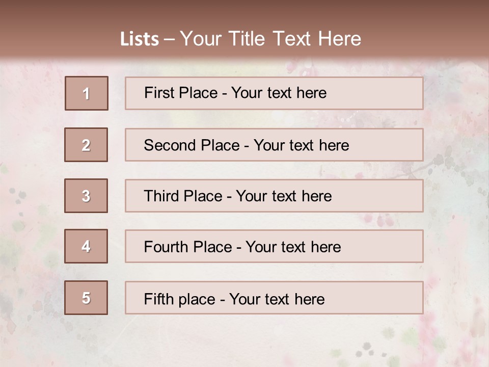 Fantasy Editable Layout PowerPoint Template