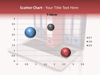 Database Work Desktop PowerPoint Template