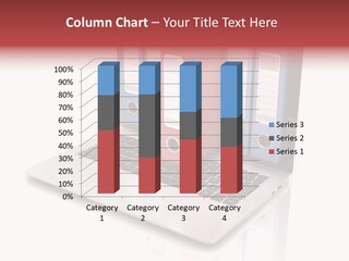 Database Work Desktop PowerPoint Template