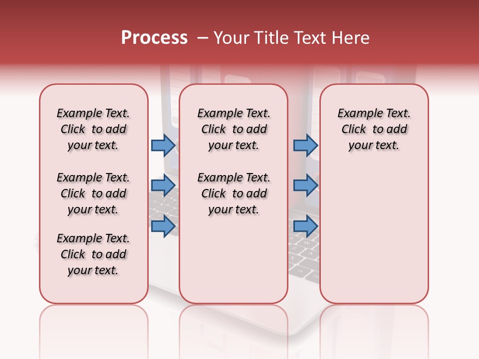 Database Work Desktop PowerPoint Template