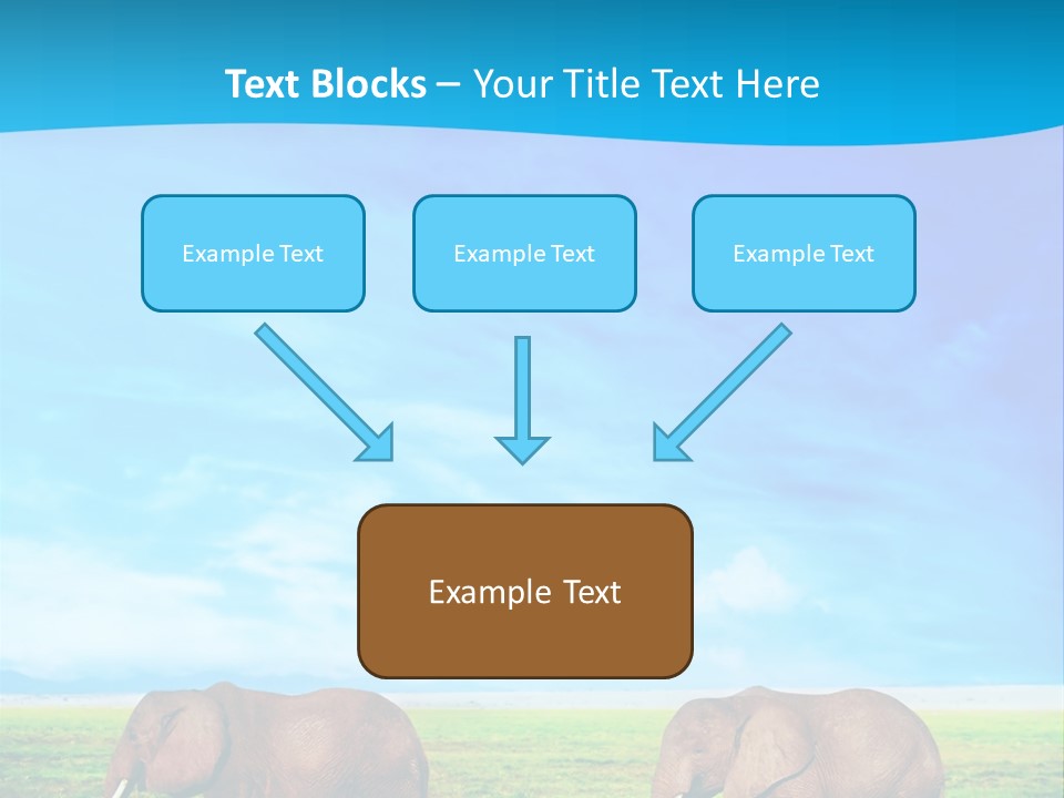 Wilderness Animal Family PowerPoint Template