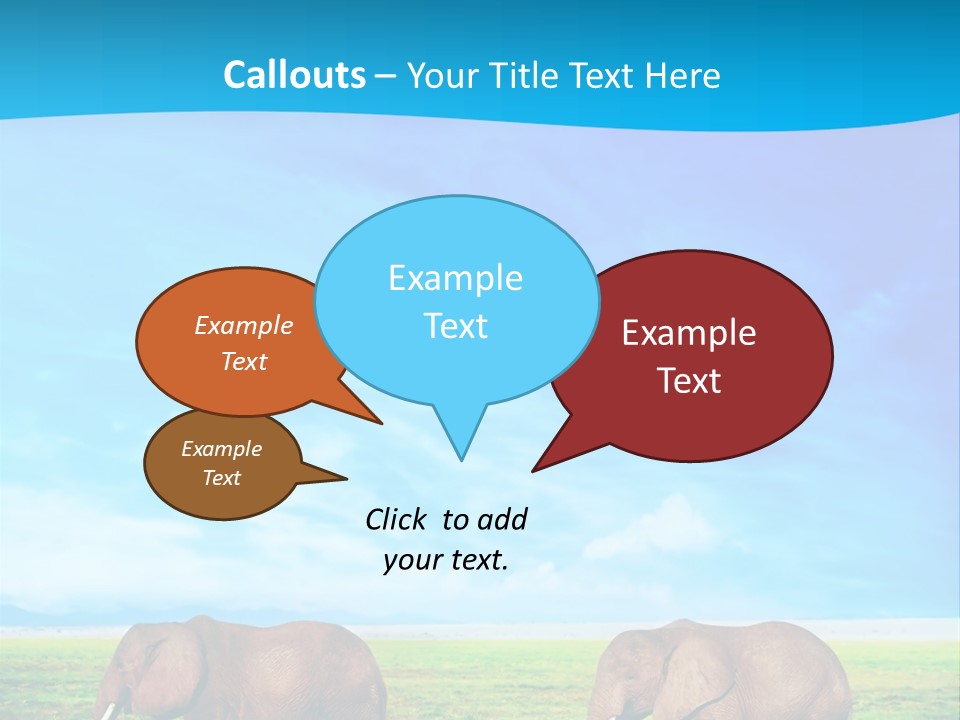 Wilderness Animal Family PowerPoint Template